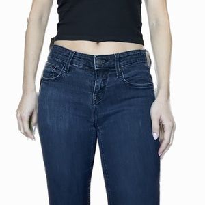 Zara Dark Denim Stretch Skinny Jeans